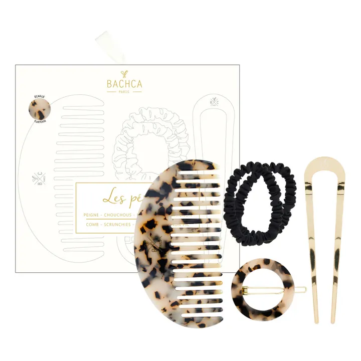 Bachca Coffret Les Pépites écaille | Noir