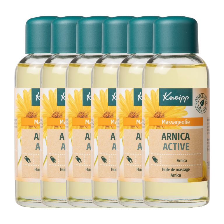 6x Kneipp Massageolie Arnica (100 ml)