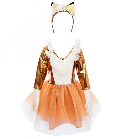 Great Pretenders Udklædning - Prinsessekjole R?v - Orange