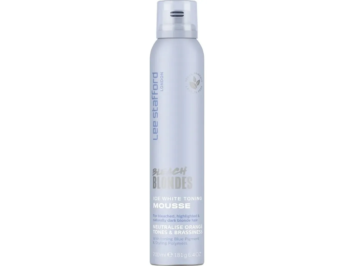 Lee Stafford Lee Stafford - Bleach Blondes Ice White, Toning Mousse 200 ml