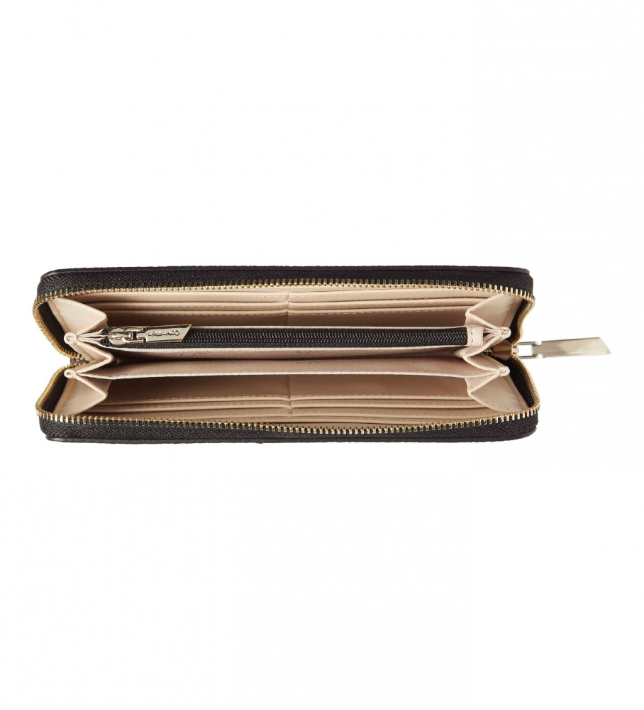 Carteira Calvin Klein Ck Must Z/A Grande Monocromática marrom