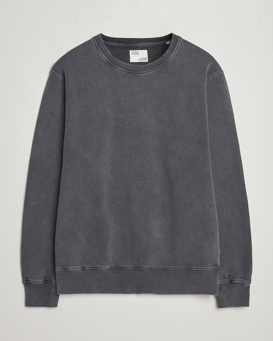 Colorful Standard Classic Organic Crew Neck Sweat Faded Black