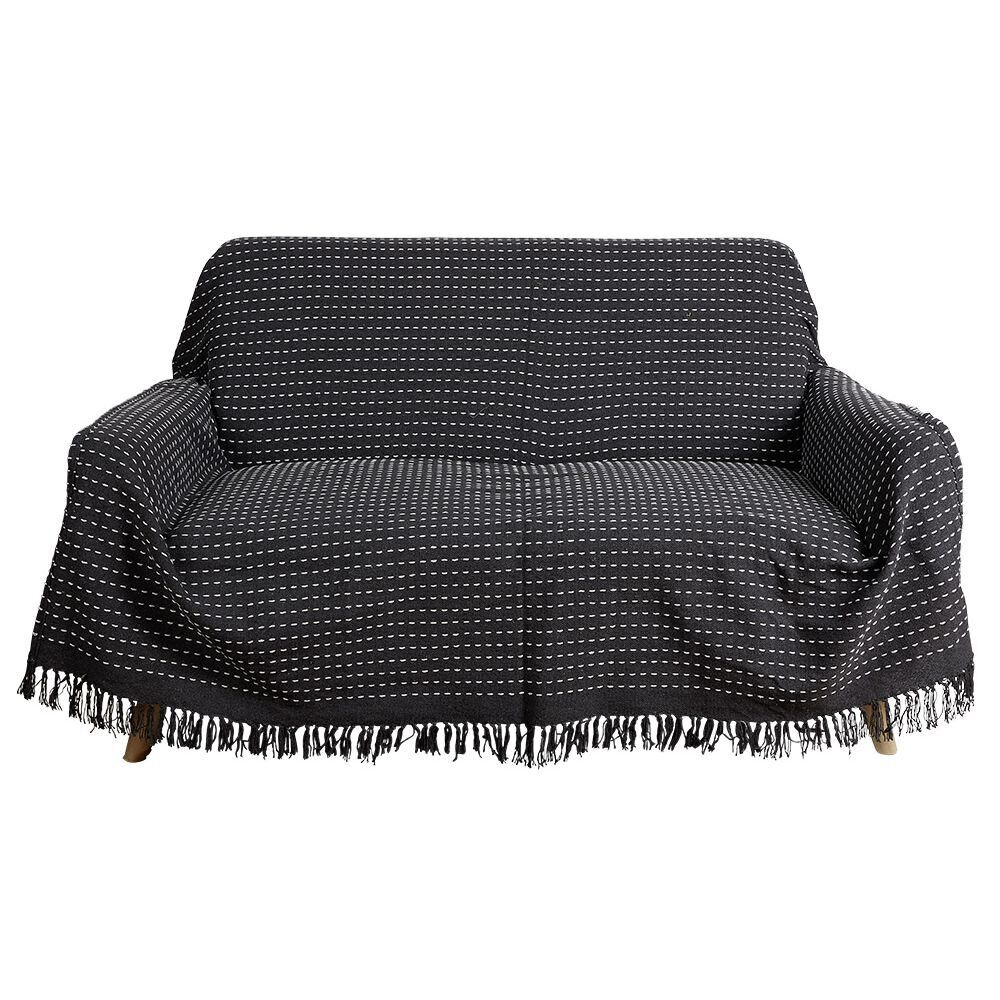 Jeté de canapé 170x250cm polycoton - 3 modèles