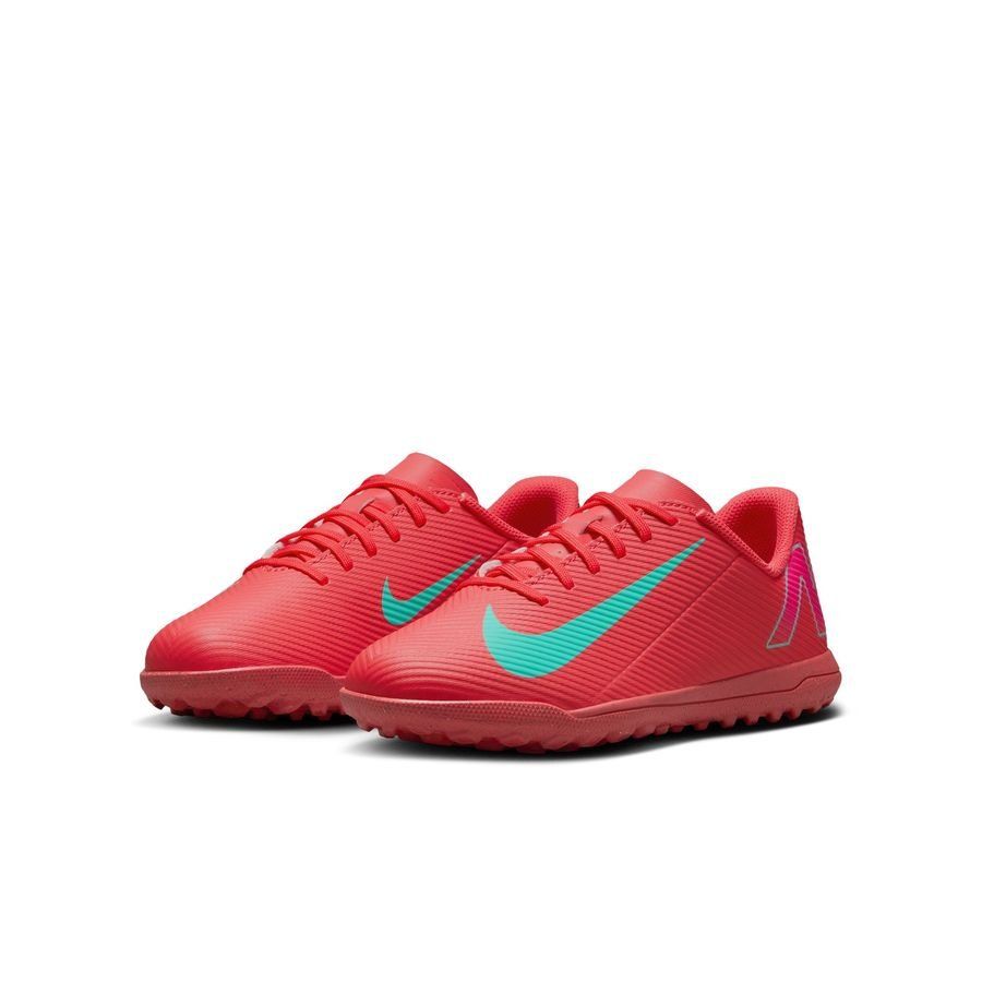 Nike Mercurial Vapor 16 Club TF Mad Energy - Rouge/Vert Enfant