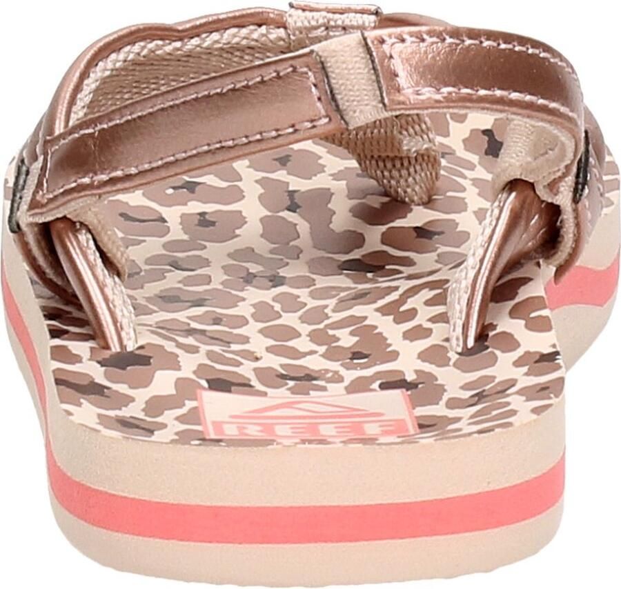 Reef Slippers Little Ahi Cheetah RF002199CEE Roze 28 29
