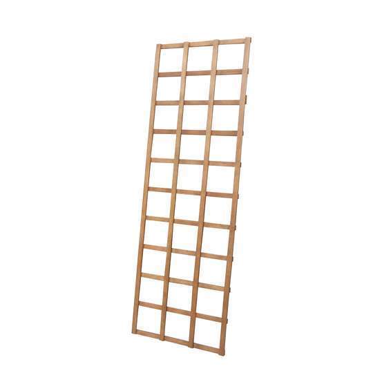 Treillis à grands carreaux, en bois d'acacia - l. 60 x H. 180 cm