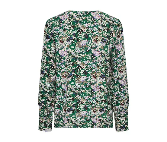 Bluse mit Alloverprint