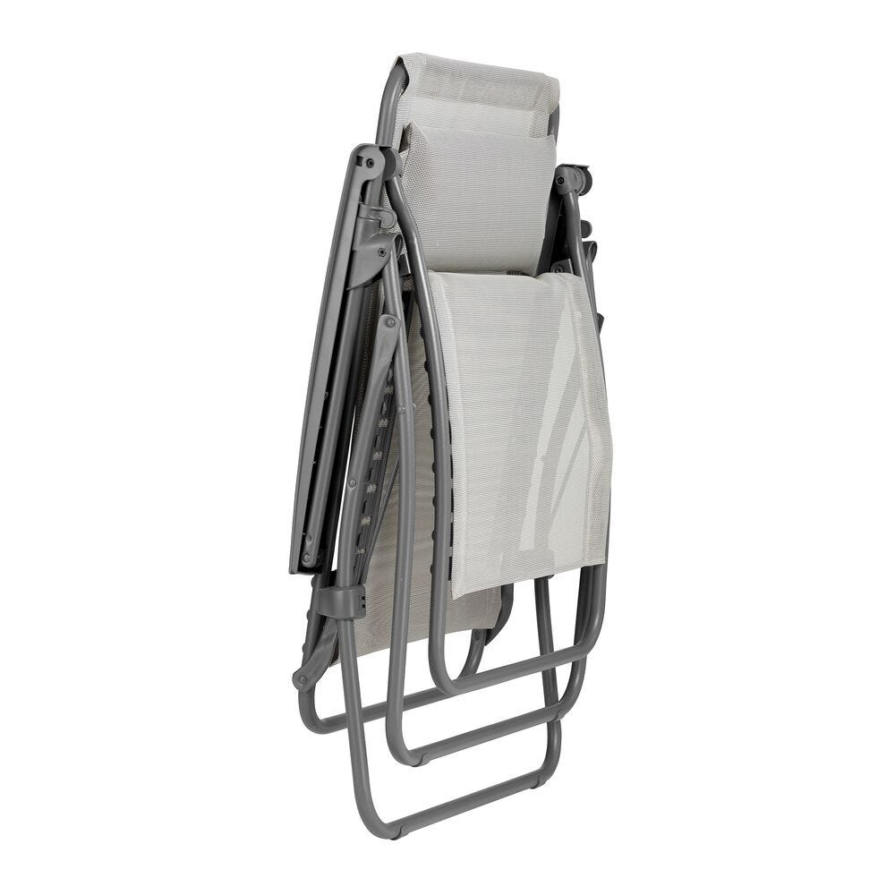 Set Relaxsessel und Getränkehalter RClip Batyline® Iso Seigle