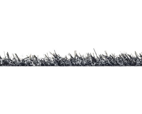 Kunstgrasveld Lyon met drainage, zwart, 200 cm breed (per meter verkocht)