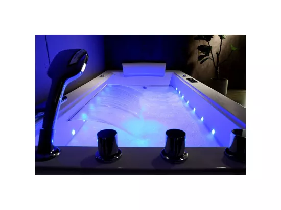 Baignoire balneo LORD SOLO MAX BLANC 1 place ARCHIPEL® 180X90 - GAUCHE