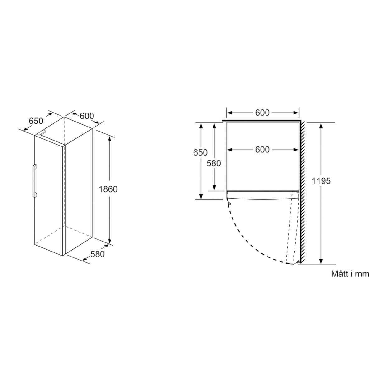 GS36NVIEP iQ300 Inox-Easycleen fryser