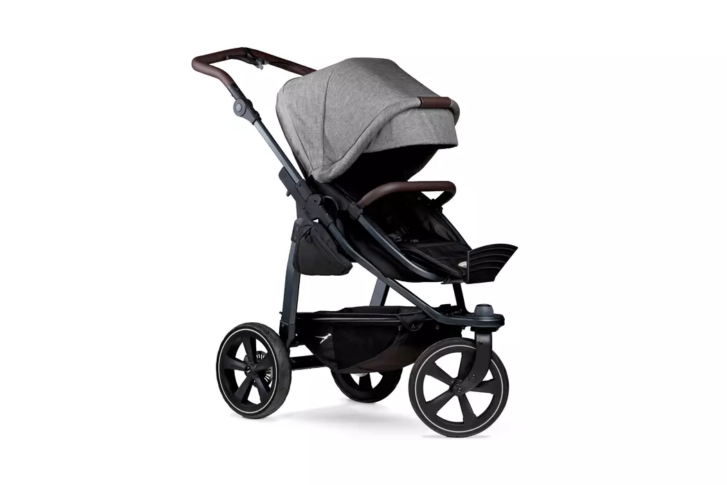 Kombi-Kinderwagen Mono 2 Luftkammer Prem.Grau