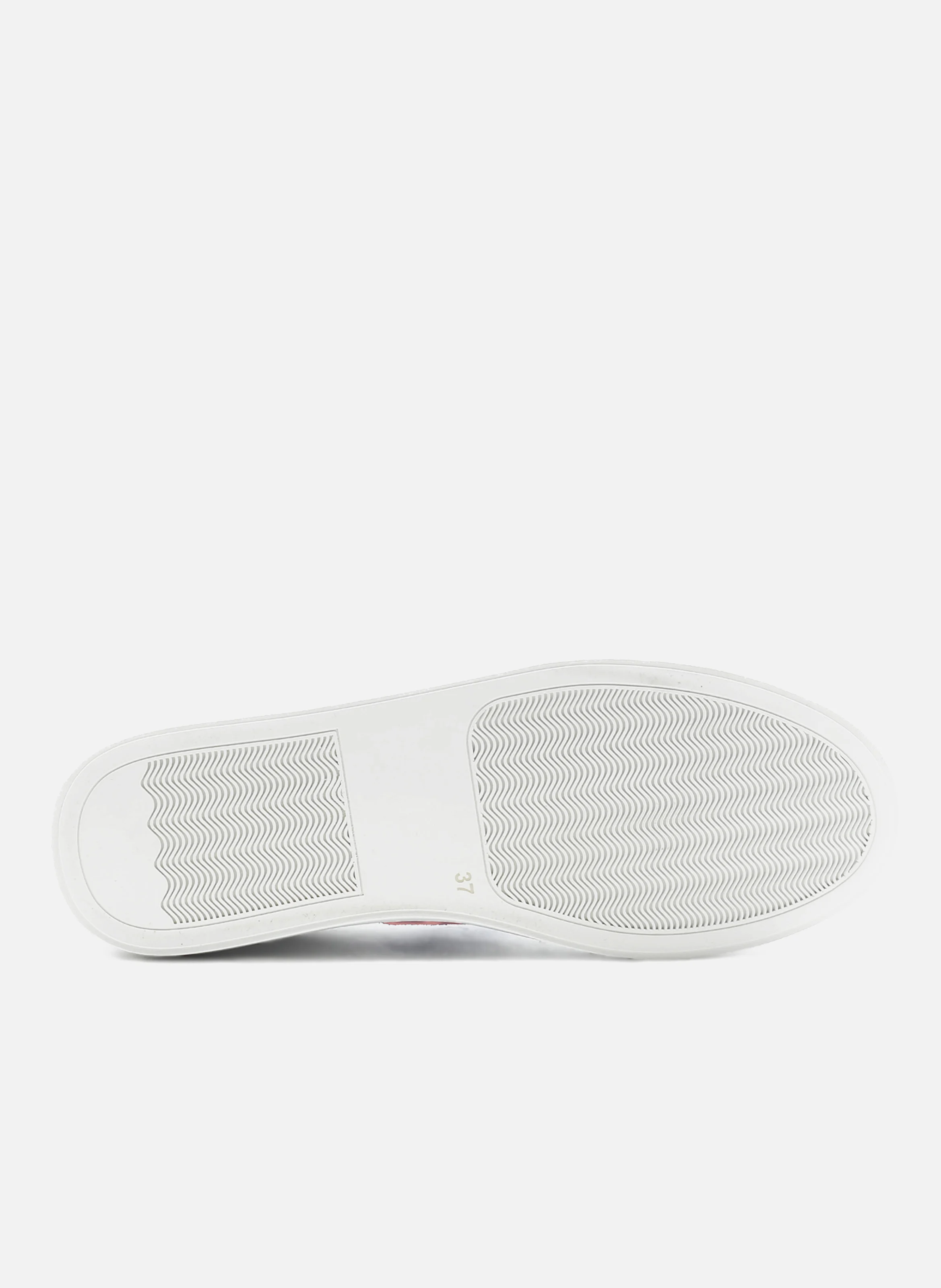 Baskets mif cuir | Blanc
