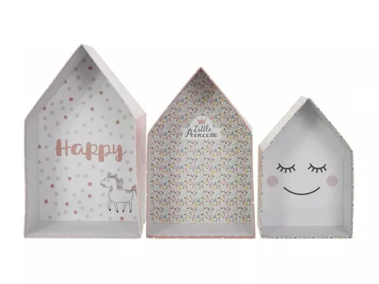 Lot de 3 Boîtes Gigognes 