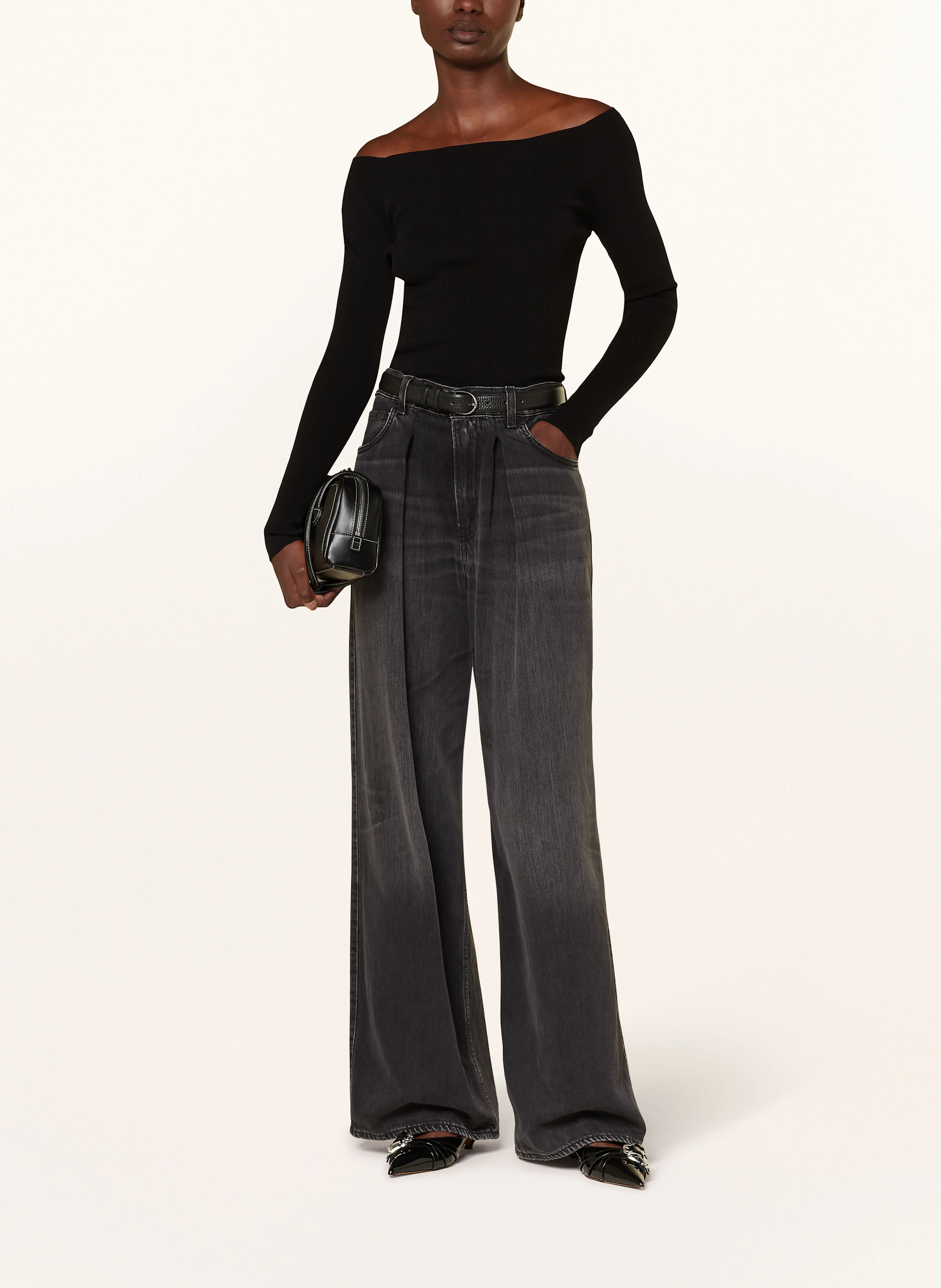 DRYKORN Off-Shoulder-Longsleeve AMAYLA