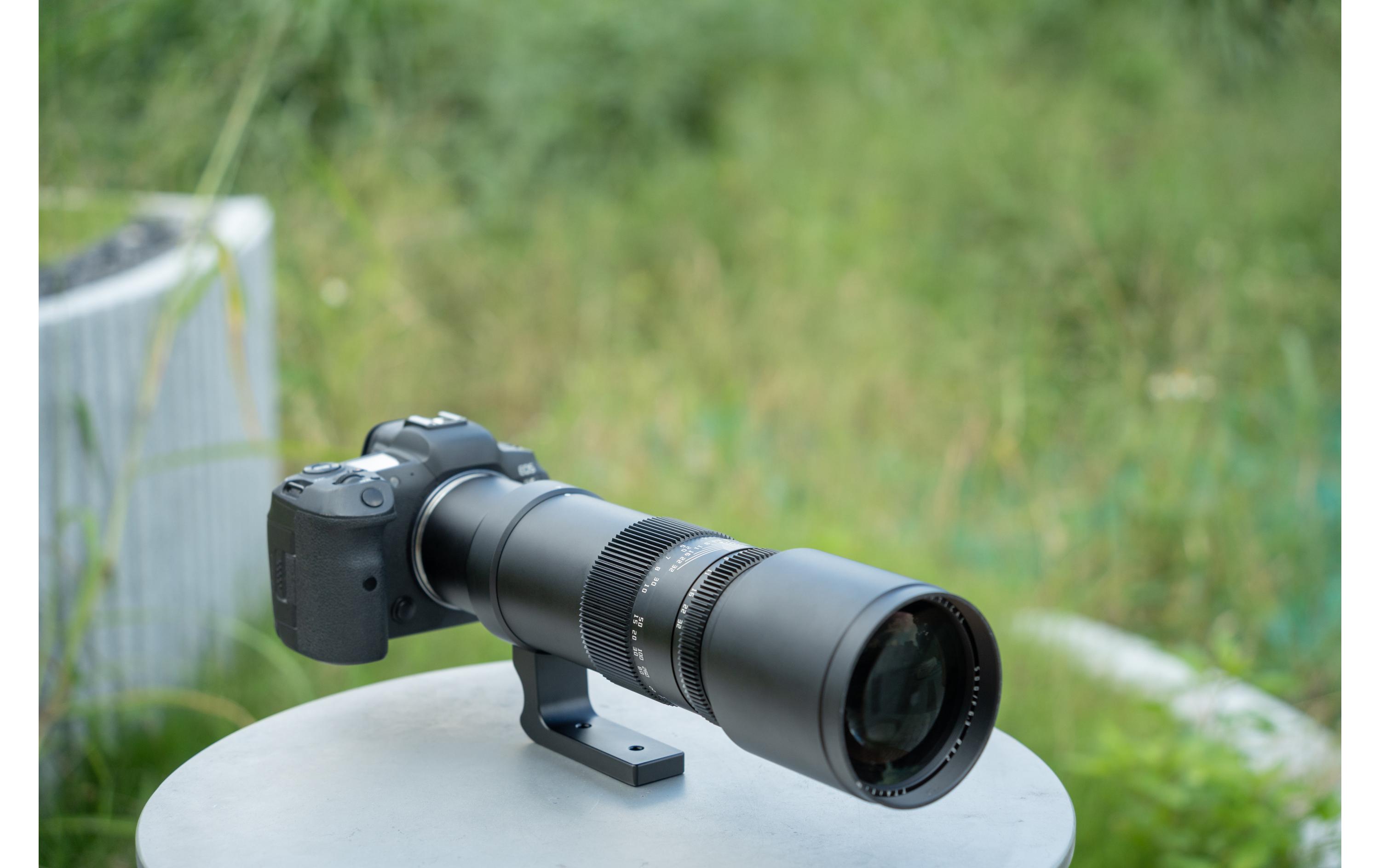 Festbrennweite 500mm F/6.3 – Nikon F<br>Teleobjektiv zum Fotografieren weit entfernter Motive wie Flugzeuge, Sport, Wildtiere und mehr