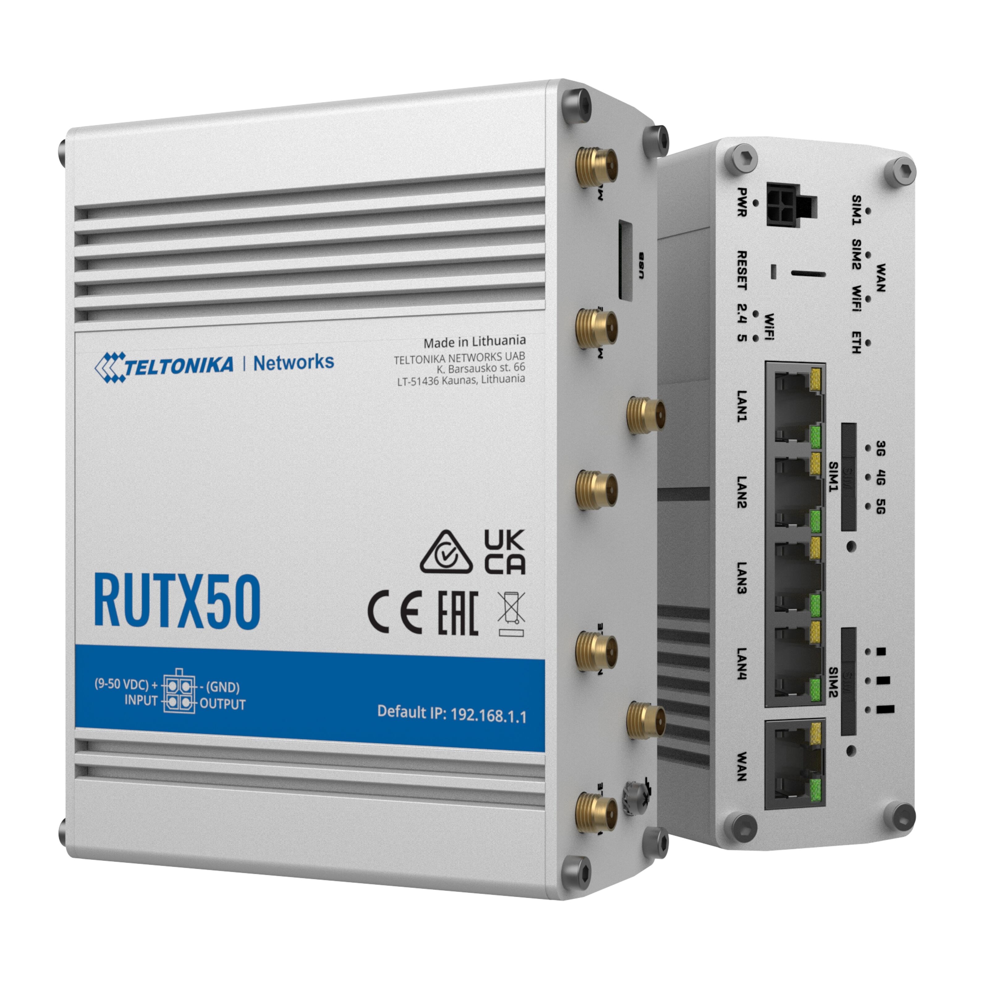 Teltonika RUTX50 5G-ruter med modem