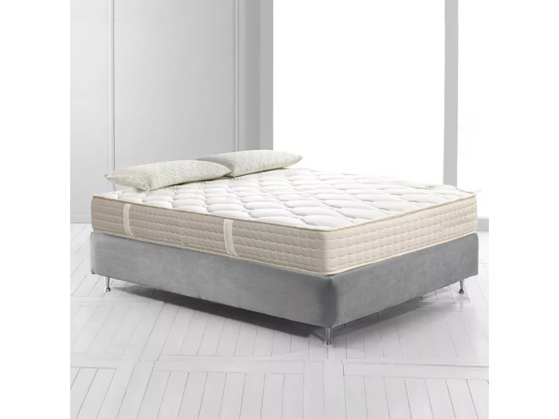 Matelas réversible DENIA 90x190 cm, en mousse haute densité, indépendance du couchage, ferme, face été/hiver, épaisseur 20 cm