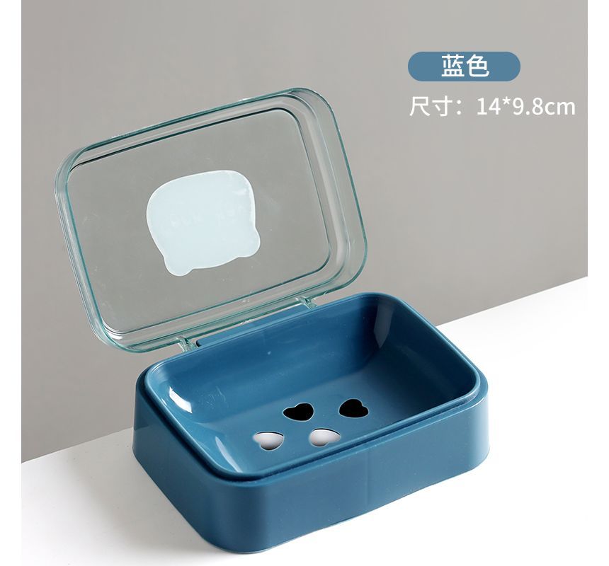 Beauty Artisan - Transparante plastic zeepdoos