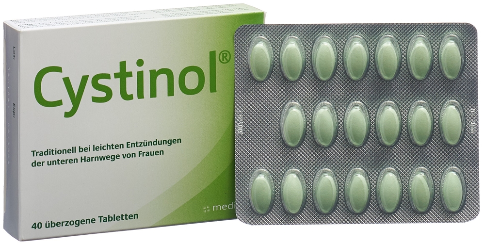 CYSTINOL Filmtabl überzogene Tablette Blist 40 Stk