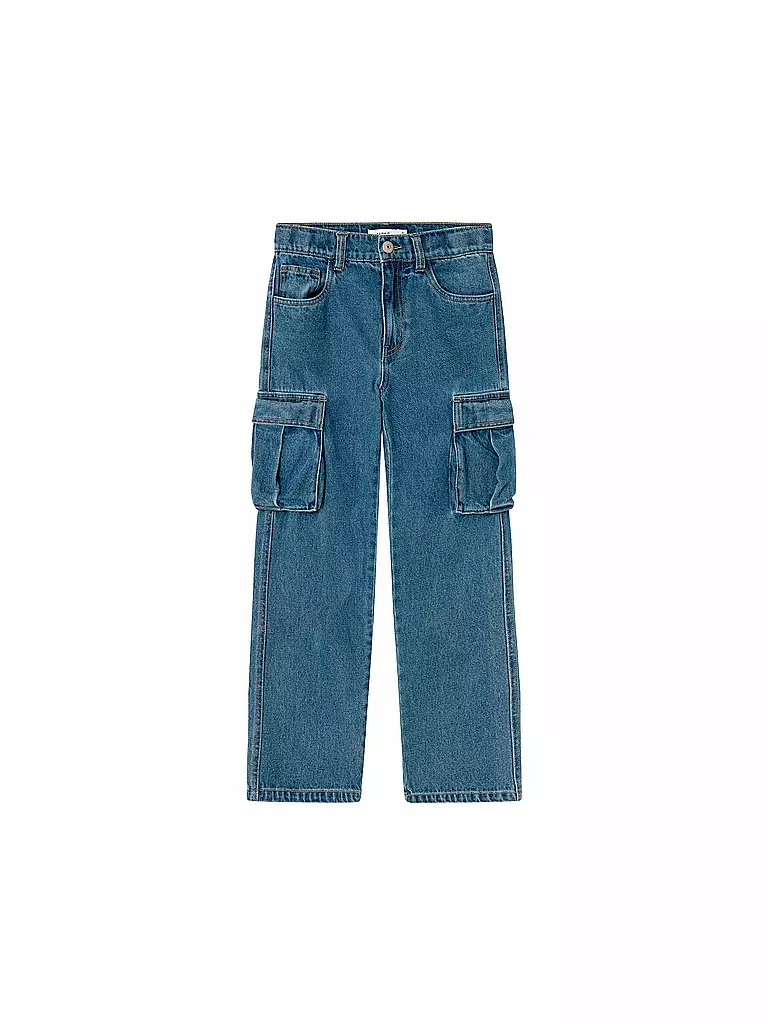 NAME IT Jungen Cargojeans NKMRYAN blau