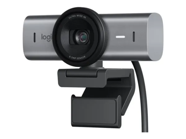 Logitech MX Brio 705 for Business - Webcam - farve - 8,5 MP - 4096 x 2160 - audio - USB-C
