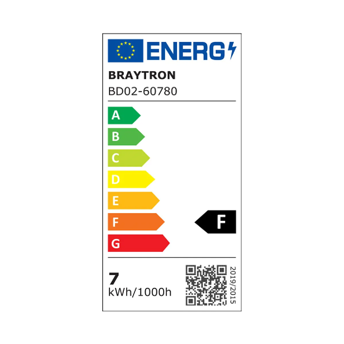 Braytron Lot 10 Spots LED 3en1 - Blanc 7W Dimmable