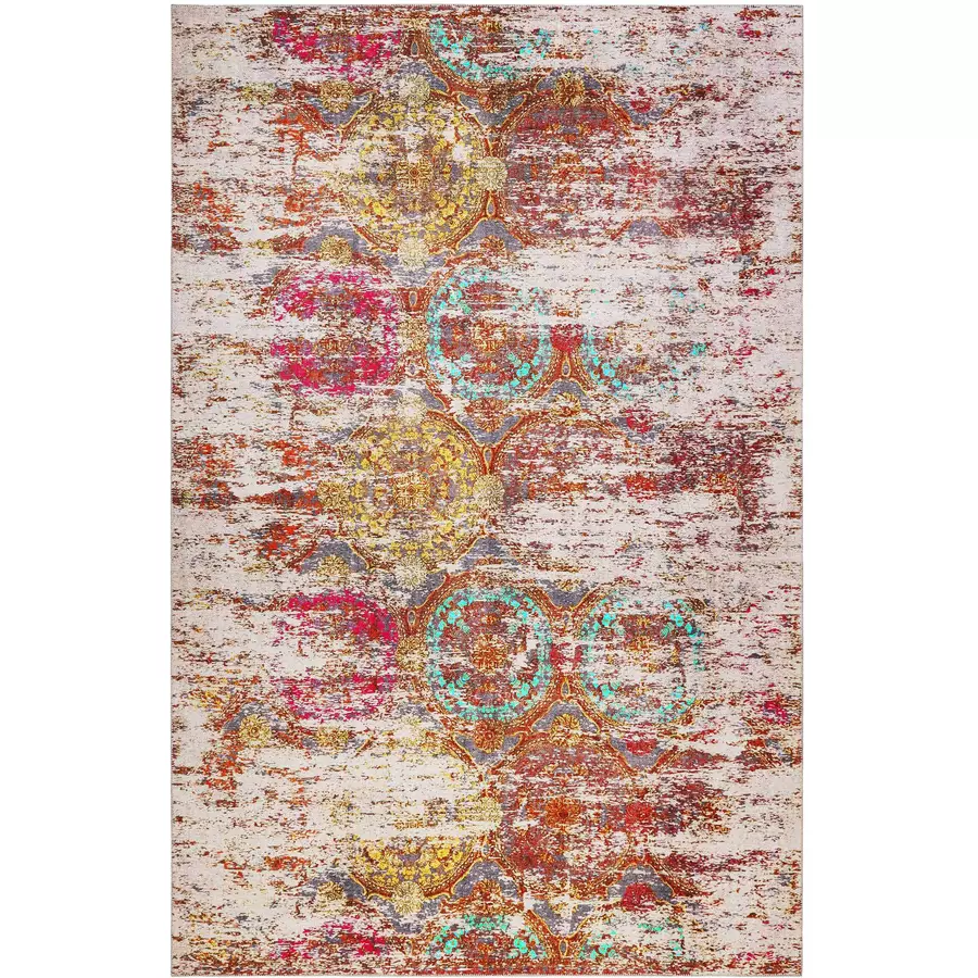 Wecon home Kurzflorteppich Focus bunt