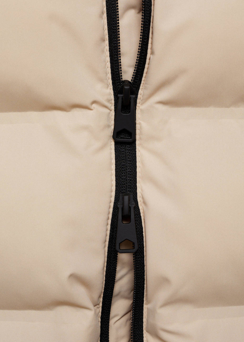 MANGO TEEN gewatteerde jas beige