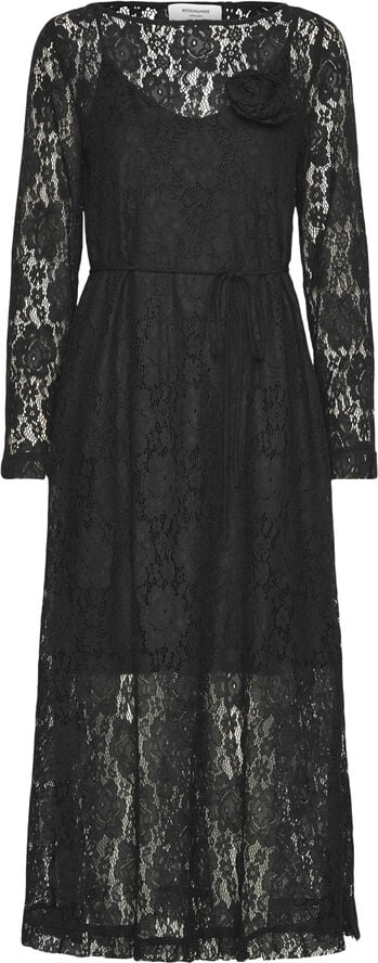 Rosemunde RWDelilah long dress Sort