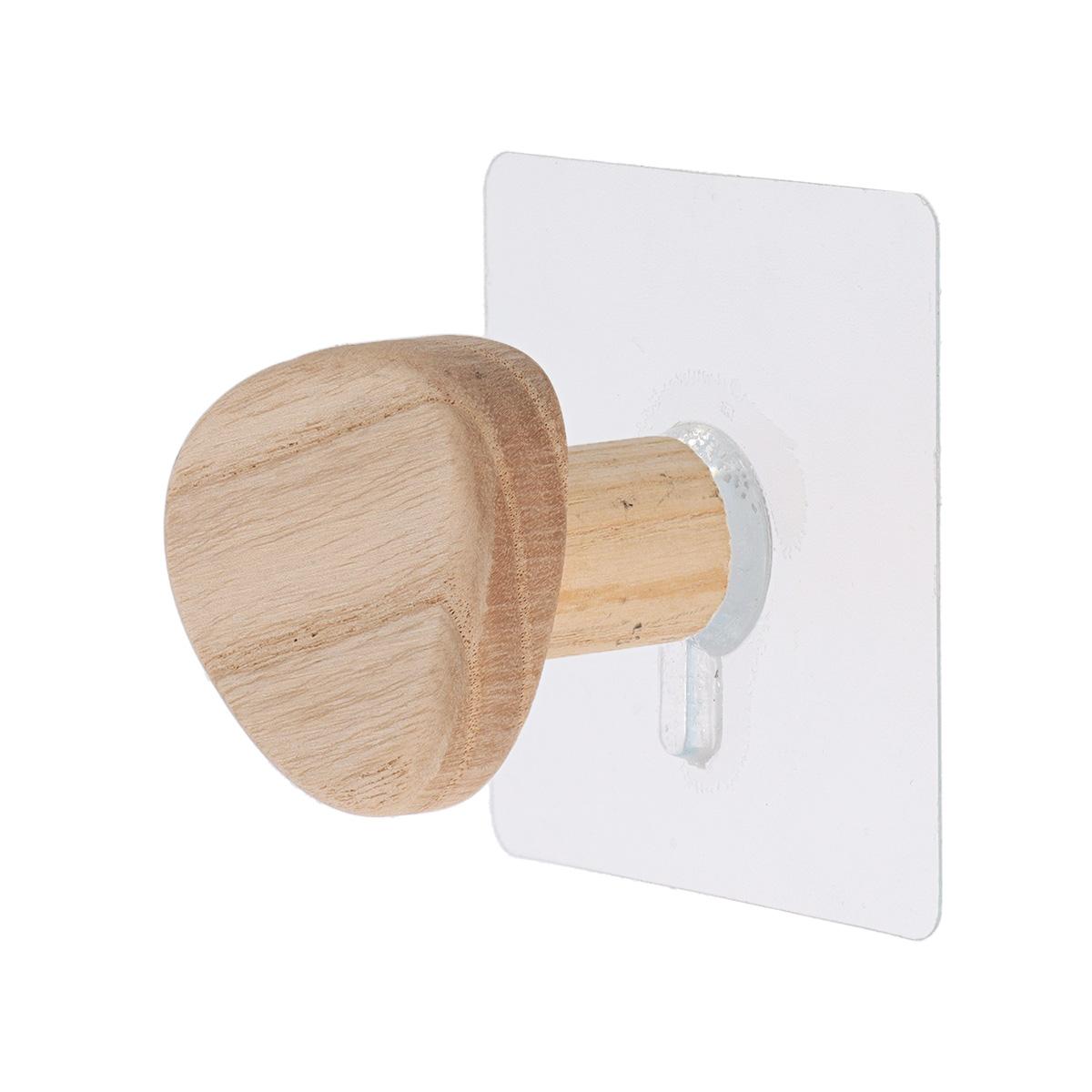 PATERE BOIS FORME GALET PETIT MODELE NATUREL