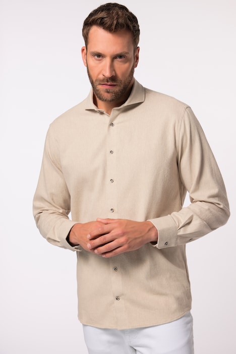 JP 1880 Flanellhemd, Langarm, Hai-Kragen, Comfort Fit, bis 8 XL