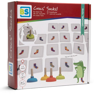 BS Toys Crocs' Socks Kortspill
