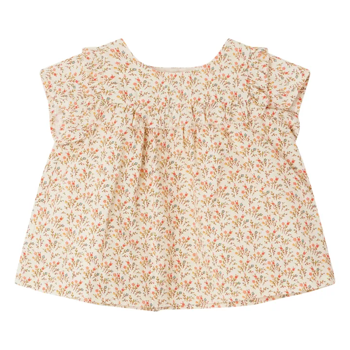Bonpoint Blouse Luni Fleurie | Beige