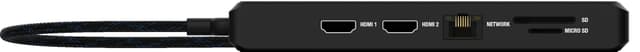 Unisynk 12 ports 8K 100W USB-C-hub (sort)