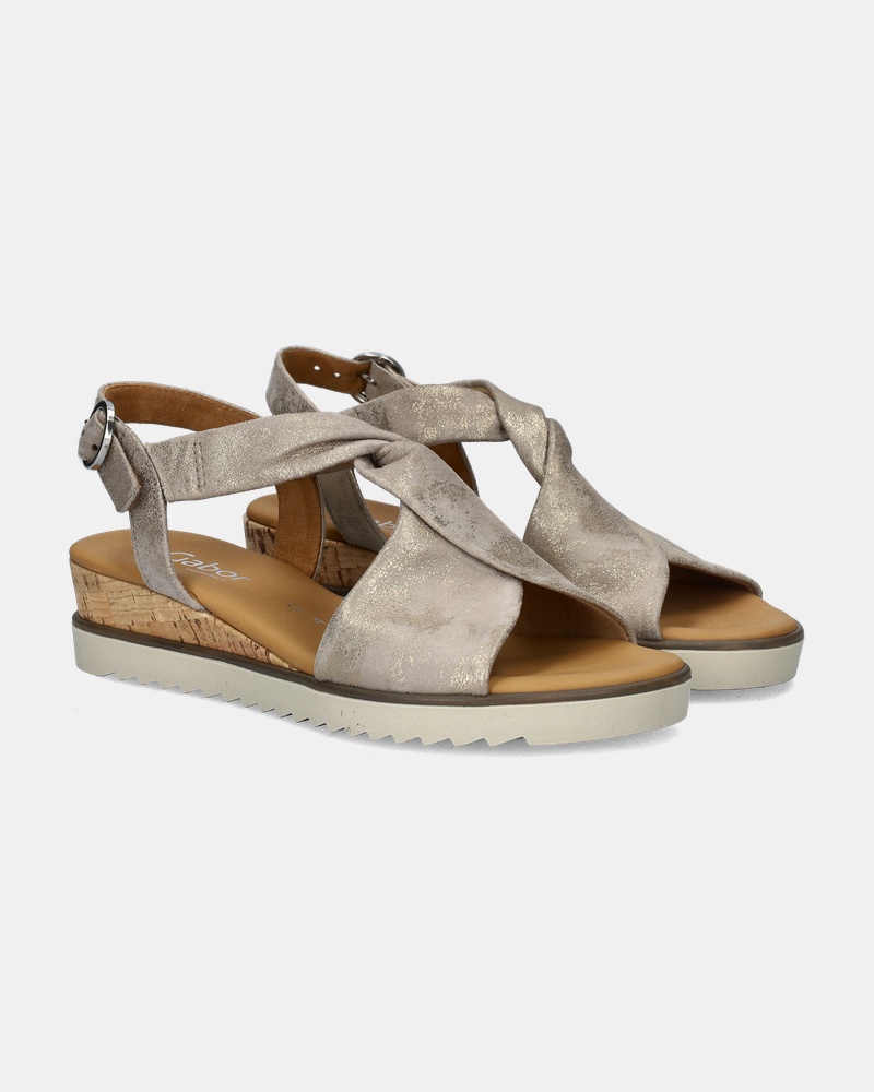 Gabor Sandalen  - beige