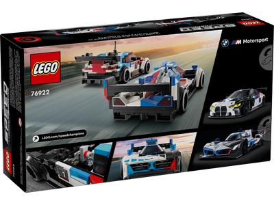 LEGO BMW M4 GT3 & BMW M Hybrid V8 racewagens (76922)
