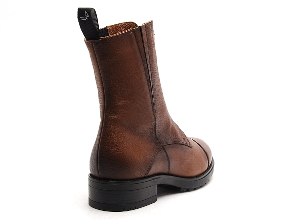 Paula urban boots bottine plates femme 91333 marron