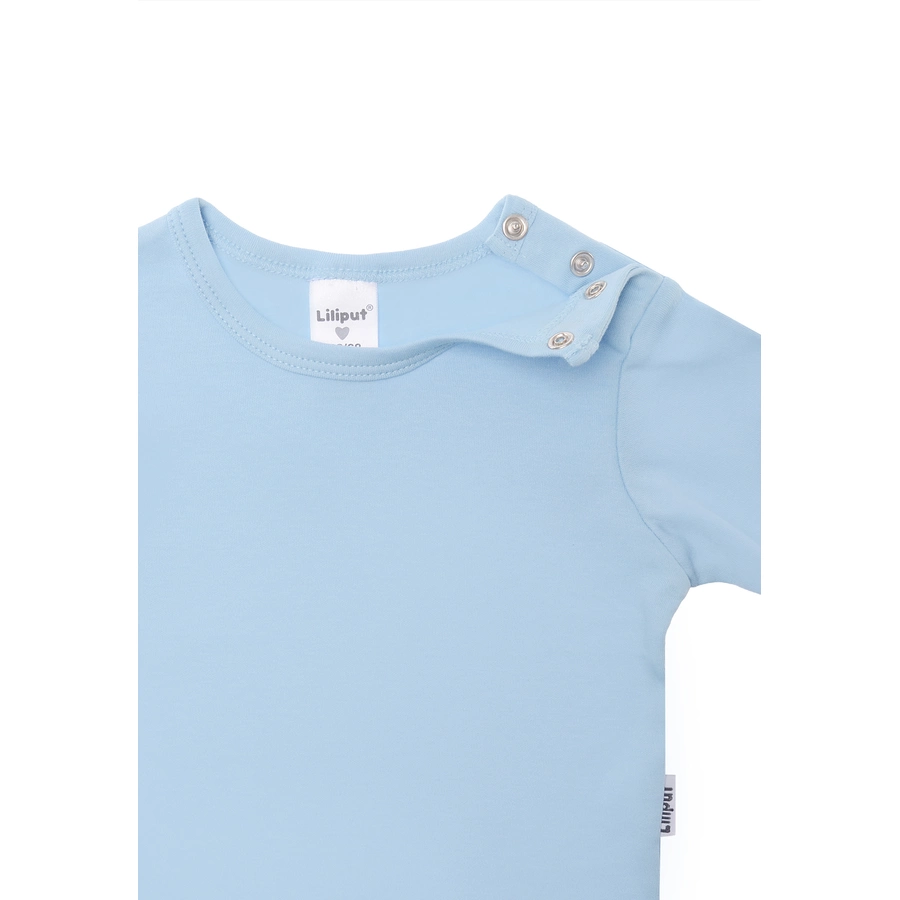 Liliput Langarmshirt im 3er-Pack weiss hellblau dunkelblau