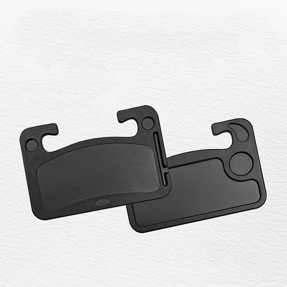 (42x28cm) Multifunktionaler Lenkrad Tisch Auto KFZ Ablage Reise Tisch mit Getränke Fach - Schwarz
