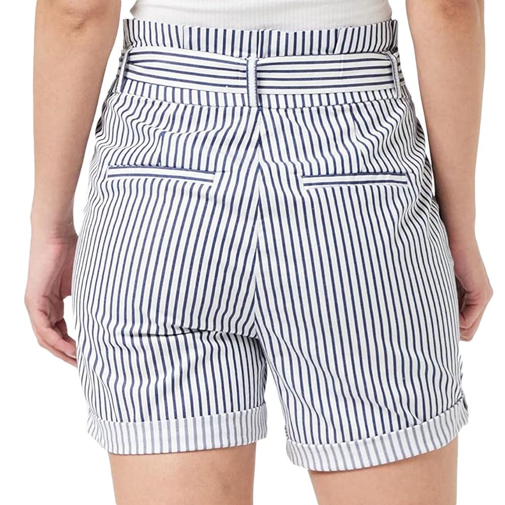 Vero Moda Short Blanc/Marine Femme Vero Moda Eva