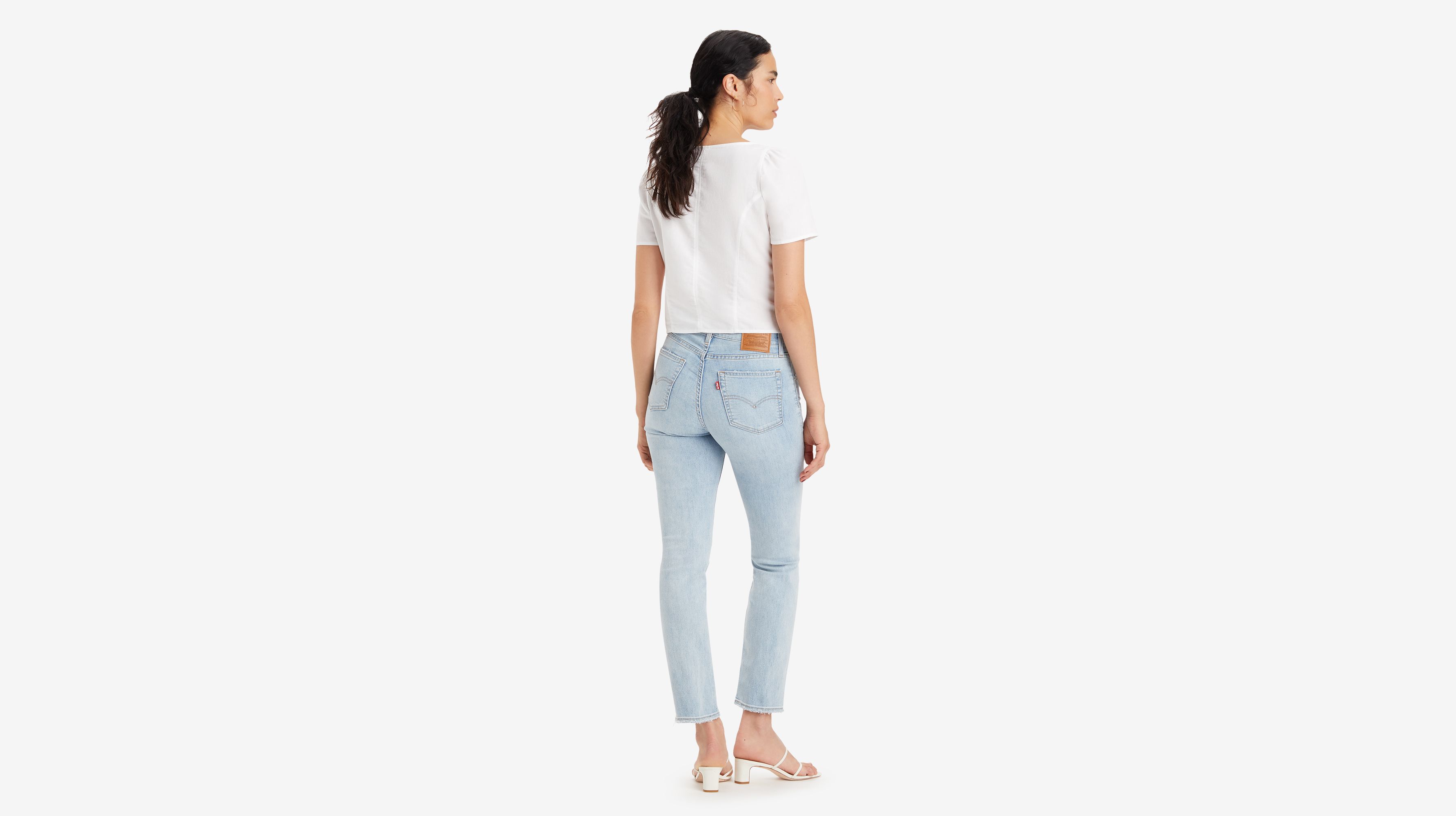 Jean 724™ taille haute Straight Lightweight - Cool Bright In Blue - Bleu