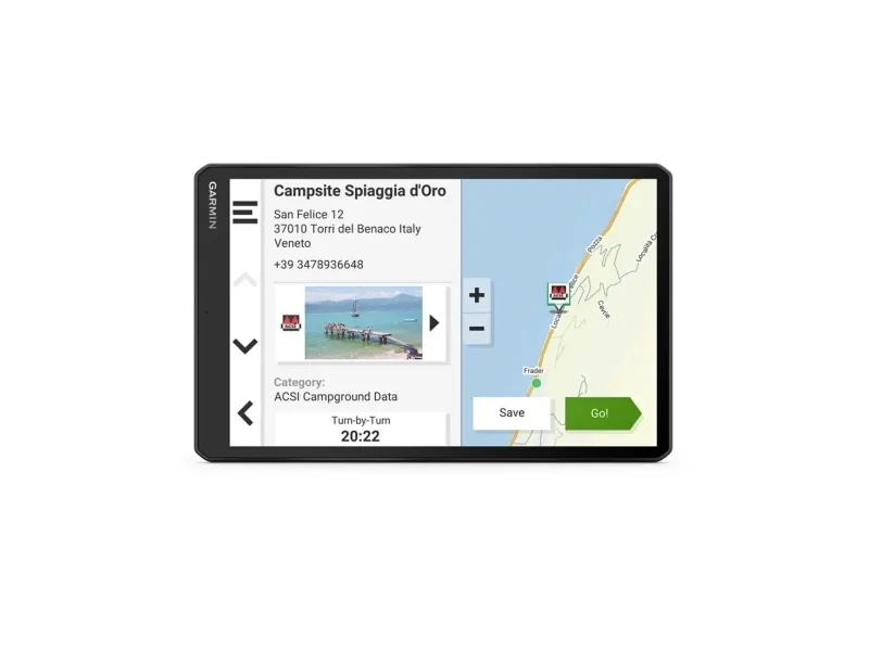 Garmin Camper 795 - Automotiv widescreen