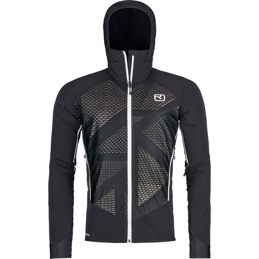 ORTOVOX Col Becchei Softshelljacke Herren black raven