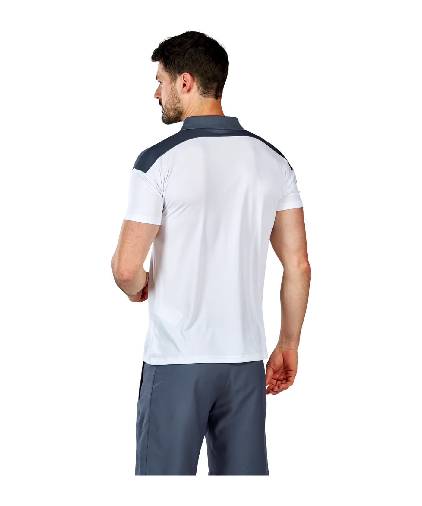 Erima Change by Poloshirt Weiss Grau