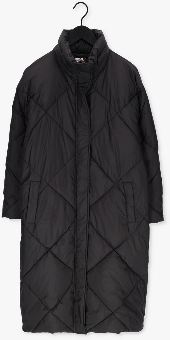 NOTRE-V zwarte notre-v gewatteerde jas puffer diamond
