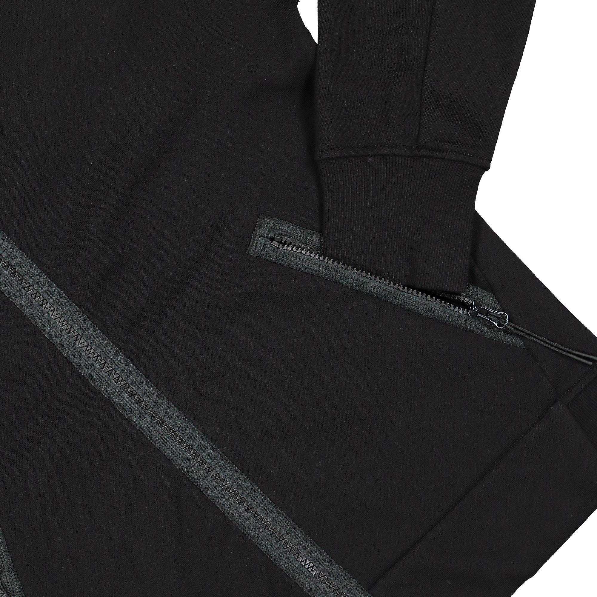 C.P. Company<br>Diagonal Raised Fleece Goggle Zipped Hoodie