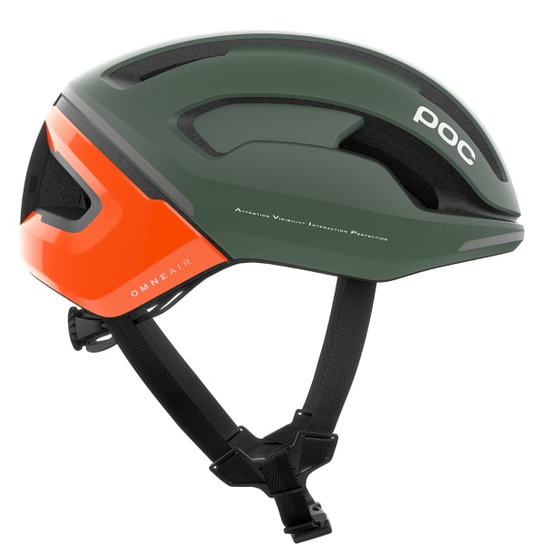 Casque vélo POC OMNE BEACON MIPS FLUORESCENT ORANGE AVIP/EPIDOTE GREEN MATT