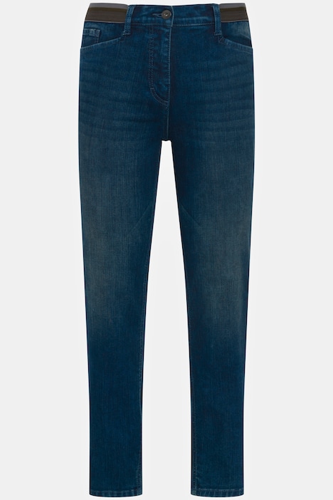 Jeans Sarah, schmales Bein, Elastikbund, 5-Pocket-Form