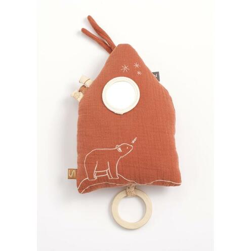 Mini maison musicale Orsino - Marron - SAUTHON Baby déco